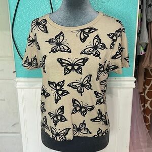 ONfire butterfly shirt